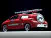 futuristische concept autos, Peugeot 307 Fire conceptauto als brandweerwagen, auto e-card