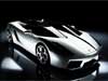 Super auto kaarten, Lamborghini Conceptcar vooraanzicht , super sportwagen ecards