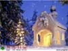 3D Kerstkaarten kerstlicht html5 sneeuw effect met countdown