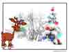 Kerstkaarten kerstgroet van Rednose grappige kerst e-card