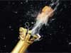 Nieuwjaarskaarten 2024, Champagne ontkurken voor het nieuwe jaar