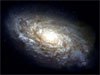 Space kaarten originele Hubble fotos hubble schijfvormig sterrenstelsel foto e-cards