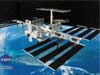 Gratis Space wenskaarten het internationale ruimte station Alpha 2 foto e-cards