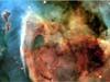 Space kaarten Keyhole Nebula zonnestelsel e-cards