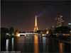 Water effect kaarten van steden, Paris de lichtstad vol passie
