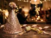 Luxury party hat and birthday celebration