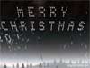 Christmas Cards, Flashy Merry Christmas Fireworks HTML5 Animation with the name of the recipient blended in
