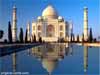 Animated lake effect e-cards from a worldwonder, Taj Mahal