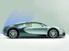 Super car cards, Bugatti Veyron side view, sportscar ecards