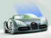 Super car cards, Bugatti Veyron front view , sportscar ecards