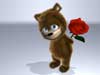 Valentine 2025 E-Cards, Lovely Valentine Bear