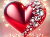 Valentine 2026 diamond Heart